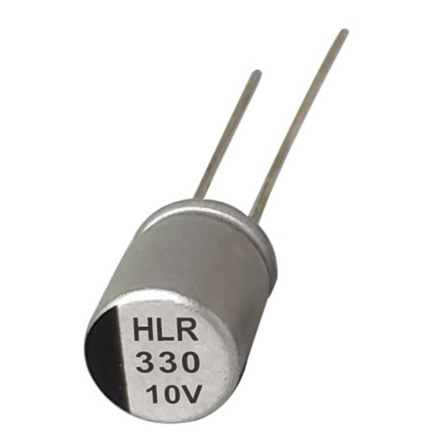 อายุการใช้งาน HLR 5000 ชั่วโมง, ตัวเก็บประจุอิเล็กโทรไลต์อลูมิเนียมเรเดียลความถี่สูง