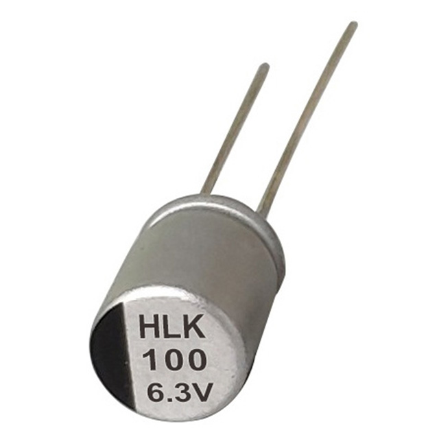 HLK 120 ° C อุณหภูมิสูง, ตัวเก็บประจุอิเล็กโทรไลต์อลูมิเนียมเรเดียลต่ำ HLK 120 ° C อุณหภูมิสูง, ตัวเก็บประจุอิเล็กโทรไลต์อลูมิเนียมเรเดียลต่ำ